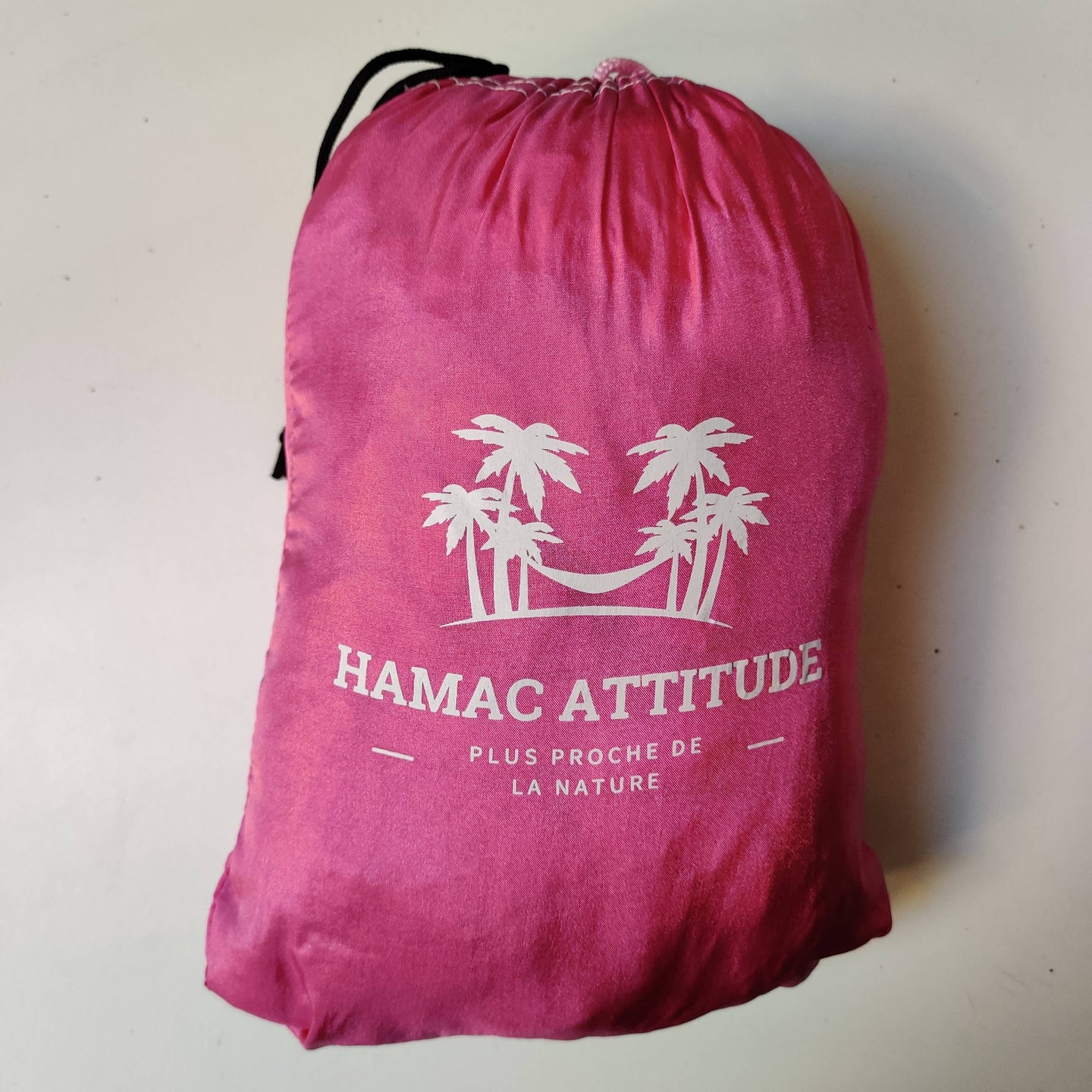 hamac moustiquaire rose et housse