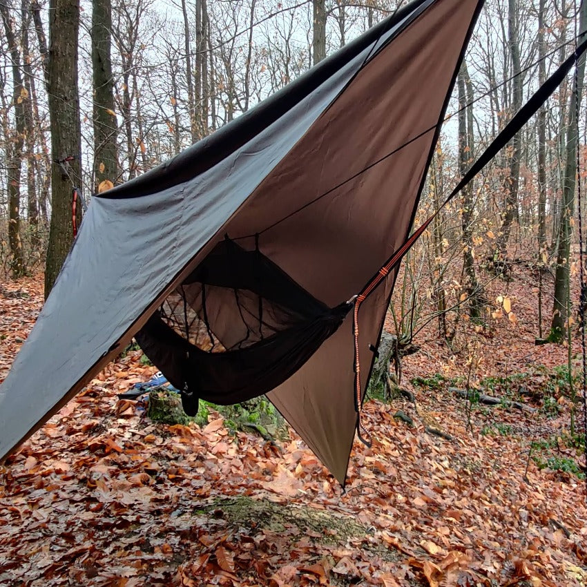 hamac tarp Pack Aventure Hamac Moustiquaire tout en 1
